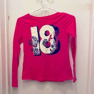 Used girls long sleeve shirt
